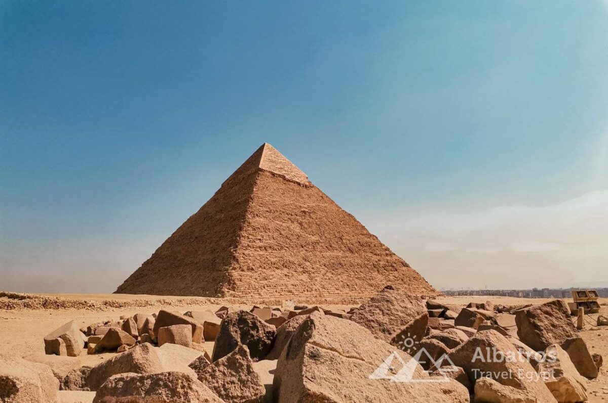 Каир, Пирамиды (на самолёте)-86